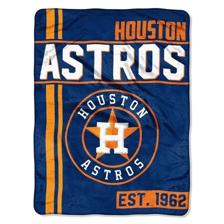 The North West Company The Northwest 1MLB-05903-0013-RET Houston Astros Walk Off Throw Blanket 1MLB059030013RET